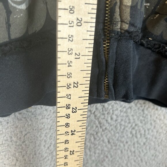 Billabong Hoodie Womens Large Full Zip All Over Print Sweatshirt Surf Skate Y2K - Picture 5 of 5